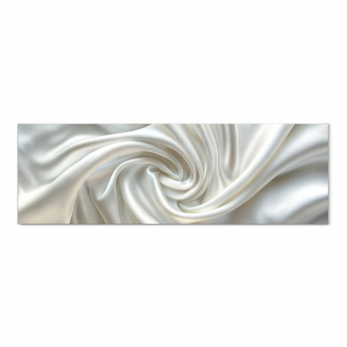 Geruchsneutraler Küchenläufer mit Motiv Seidene Textur in Frontansicht