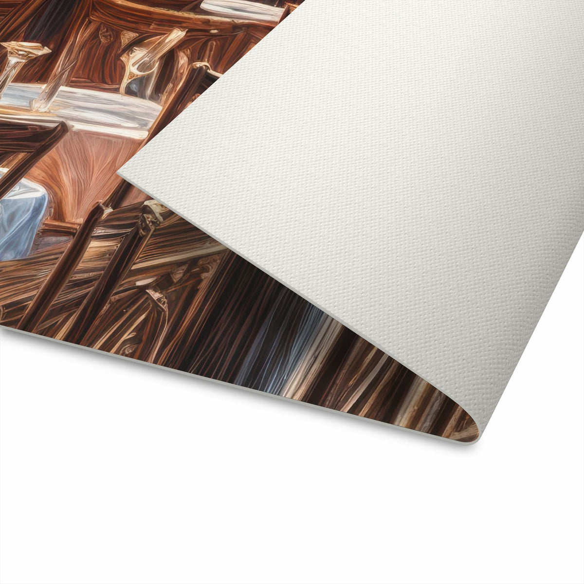 Abwaschbarer Küchenteppich mit Motiv Sonnenuntergang Venedig für komfortables Stehen