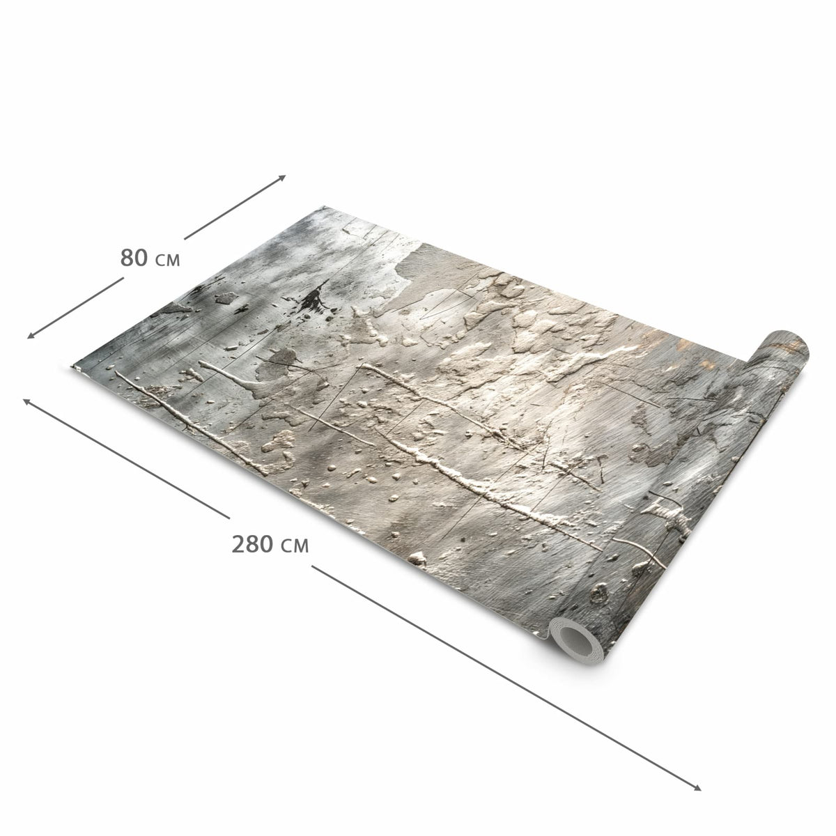 Farbbeständiger Küchenläufer mit Motiv Texturierte Oberfläche in der Grösse 60x180 cm