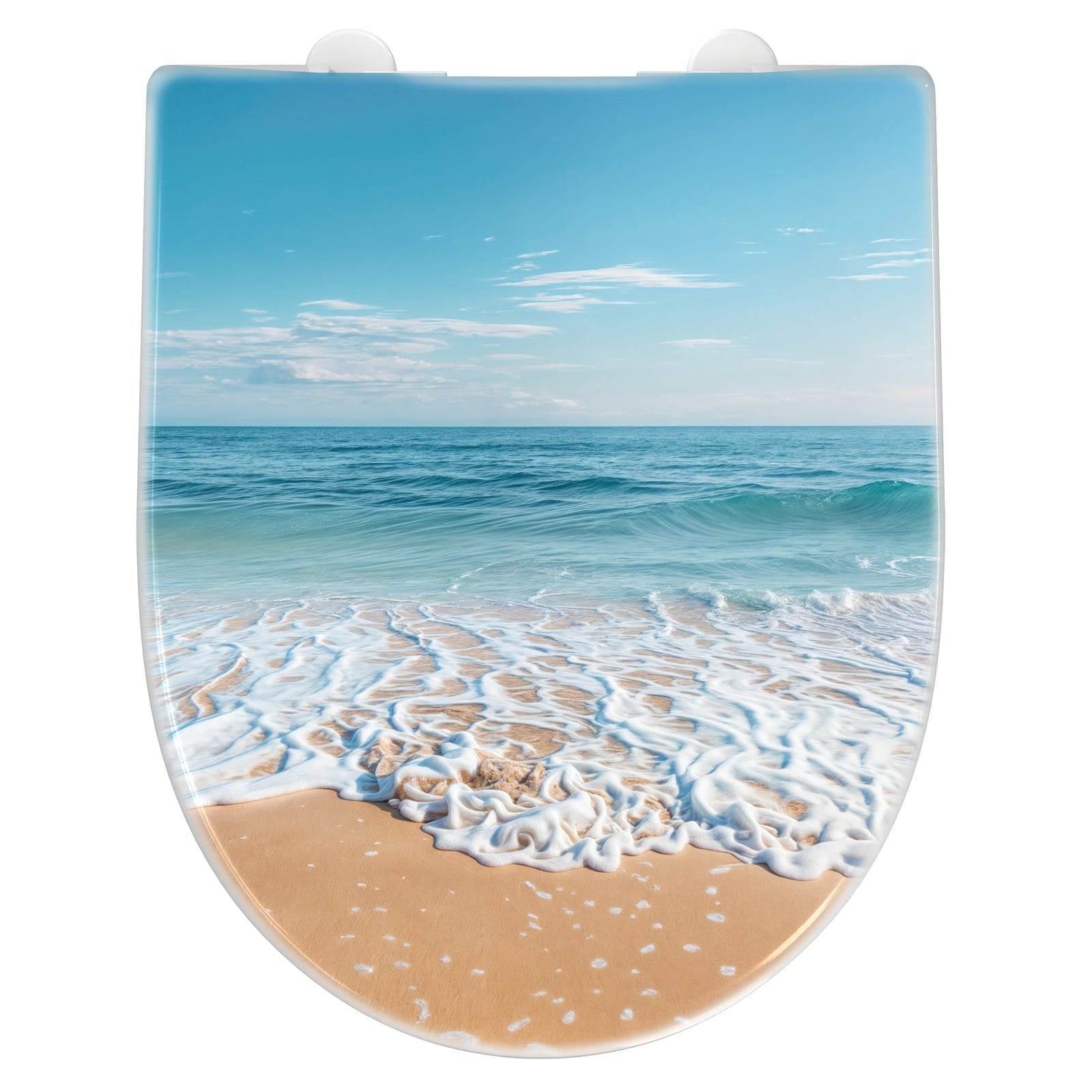 WC-Sitz mit Absenkautomatik Tropischer Strand