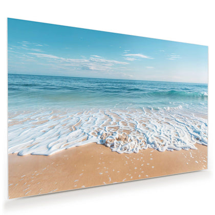 Wandbild mit dem Motiv Auslaufende Welle