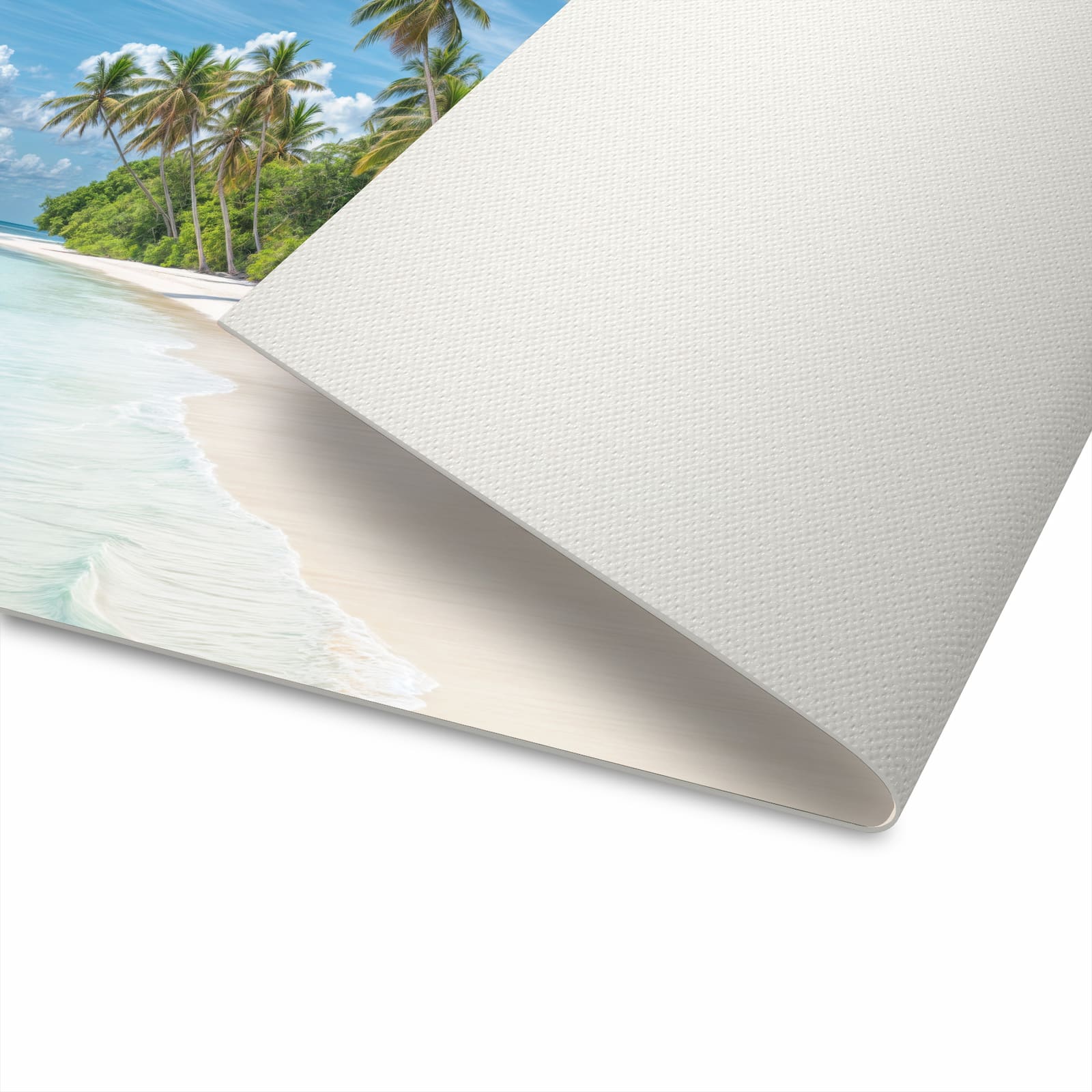 Rutschfester Küchenteppich mit Motiv Strand von Tropischer für sicheren Stand