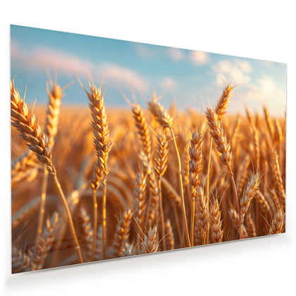 Wandbild mit dem Motiv Reifer Weizen