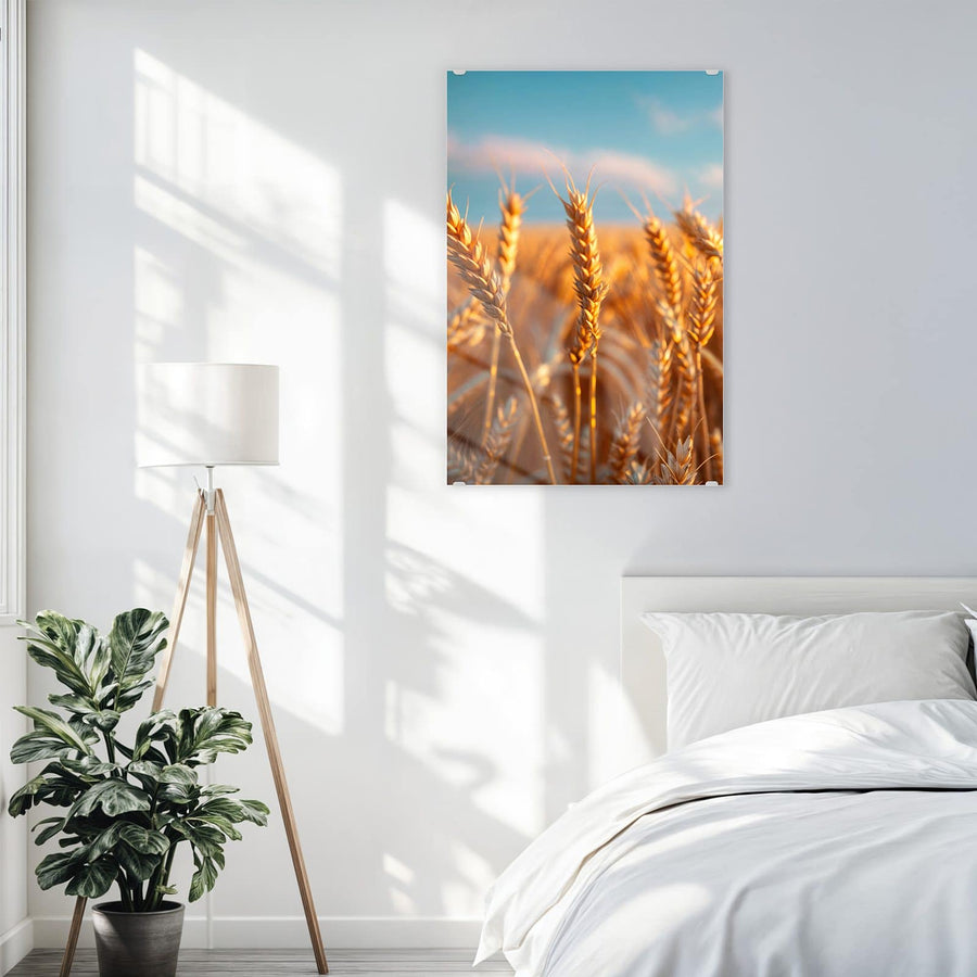 Maße Wandbild - Reifer Weizen - Hochformat