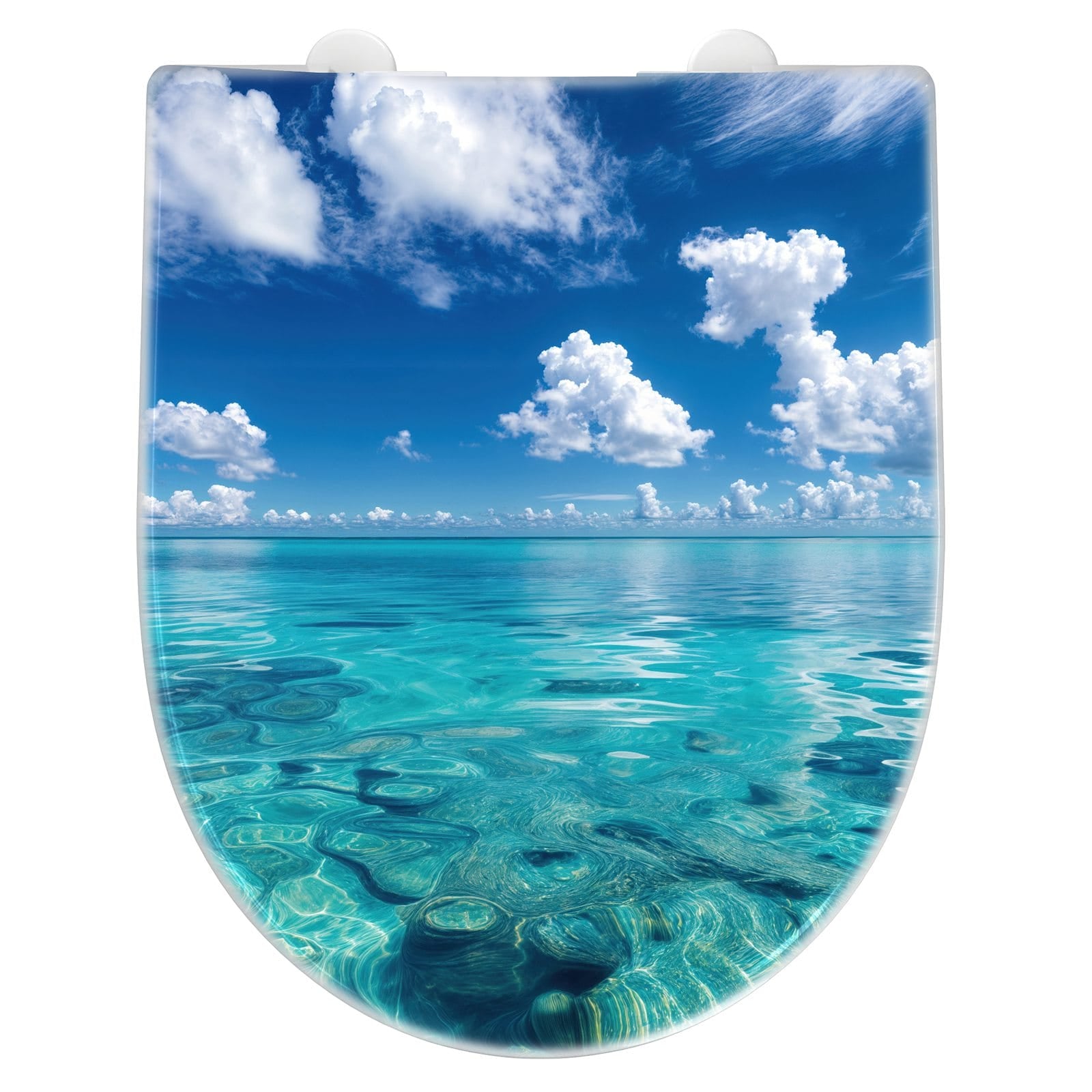 WC-Sitz mit Absenkautomatik Meereshorizont