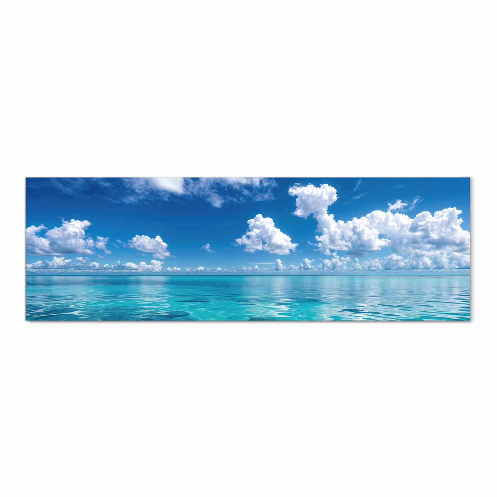 Küchenteppich mit Motiv Meereshorizont in Frontansicht für sichere Aufbewahrung