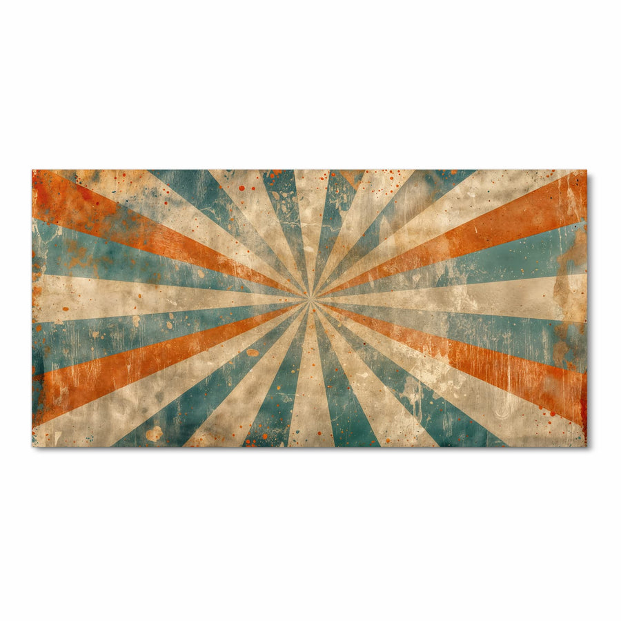 Maße Küchenläufer - Strahlenkranz in Orange