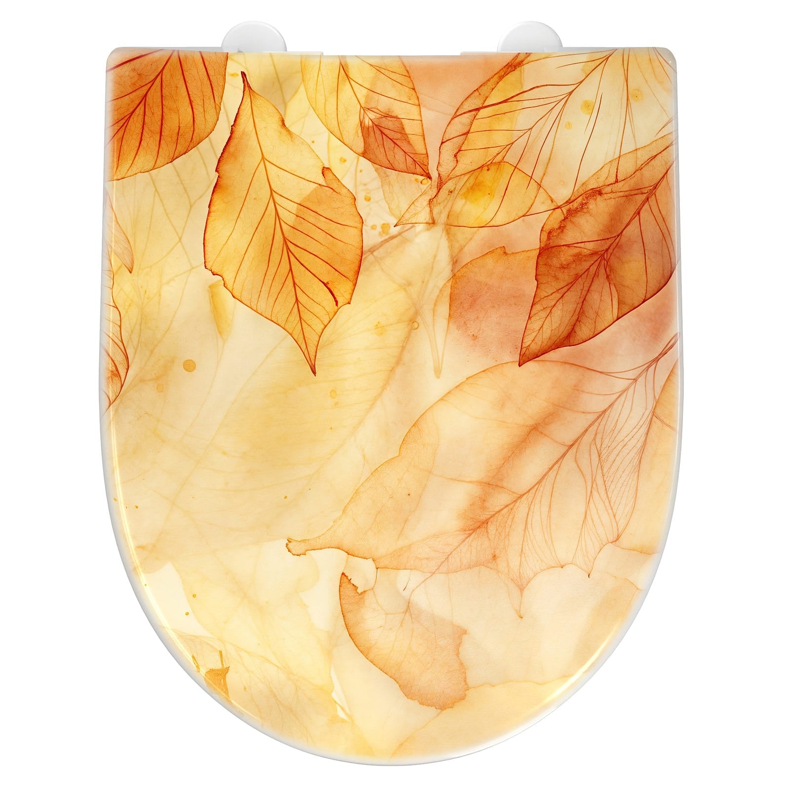 WC-Sitz mit Absenkautomatik Herbstblätter