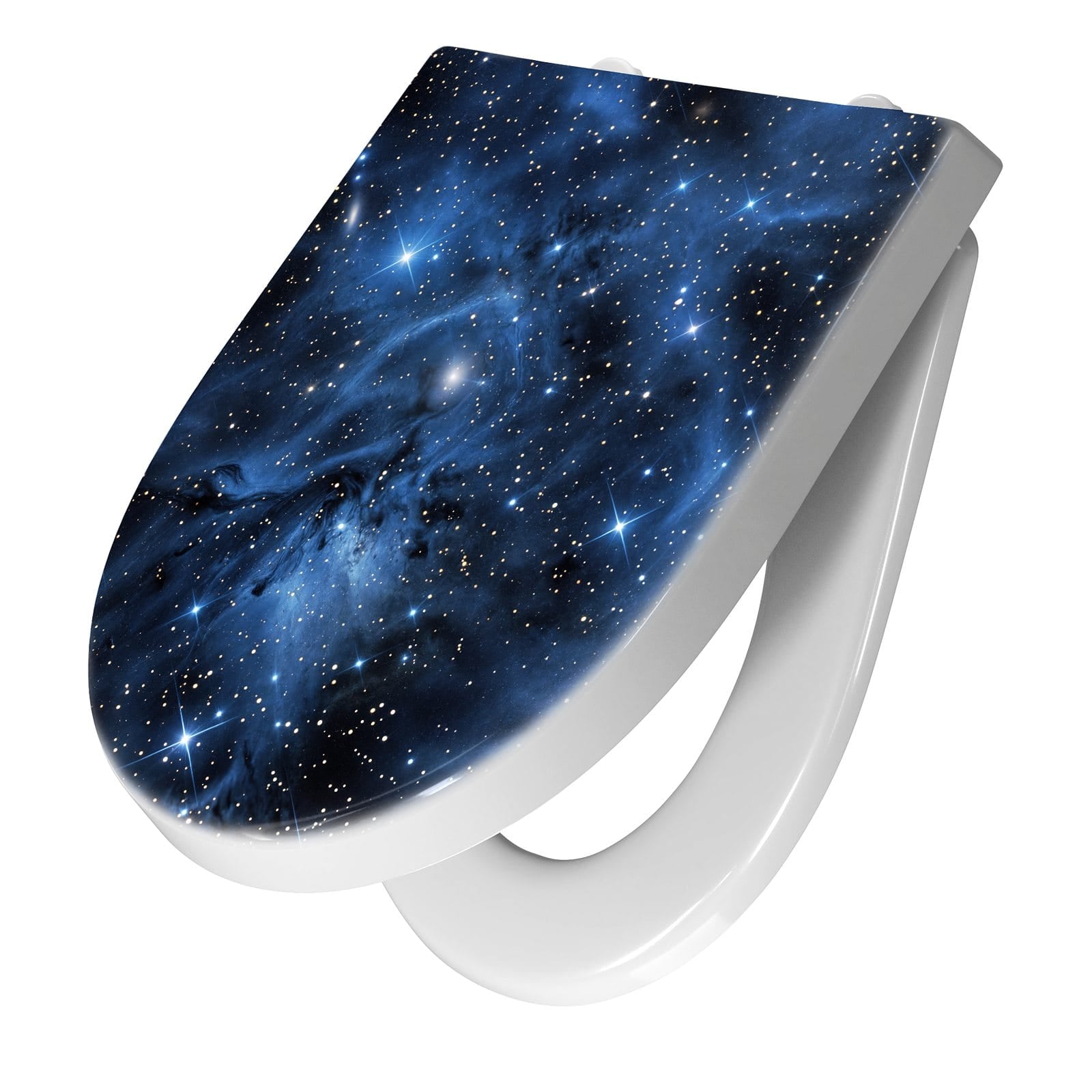 WC-Sitz mit Absenkautomatik Sanfte Sternenhinmel