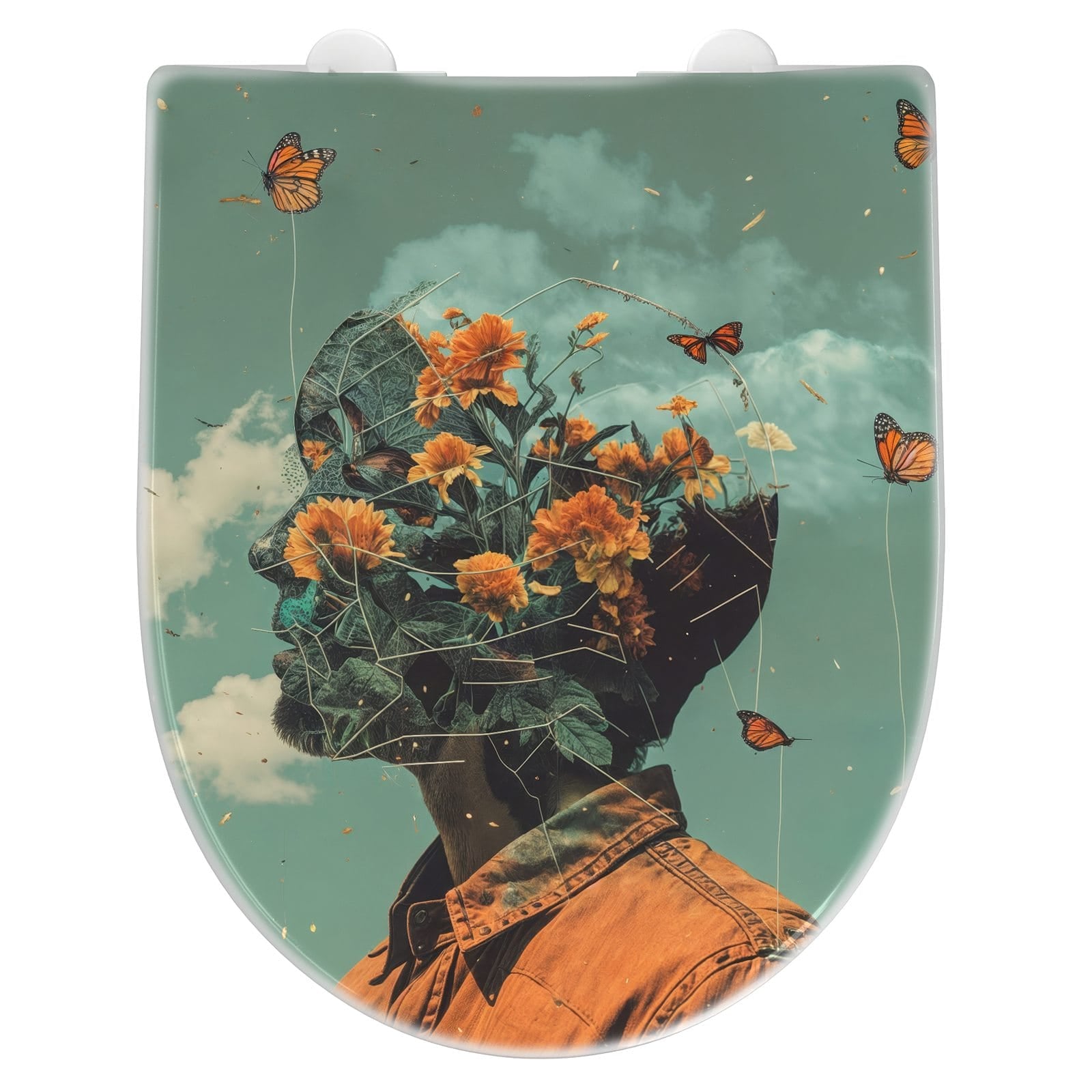 WC-Sitz mit Absenkautomatik Natur Vision