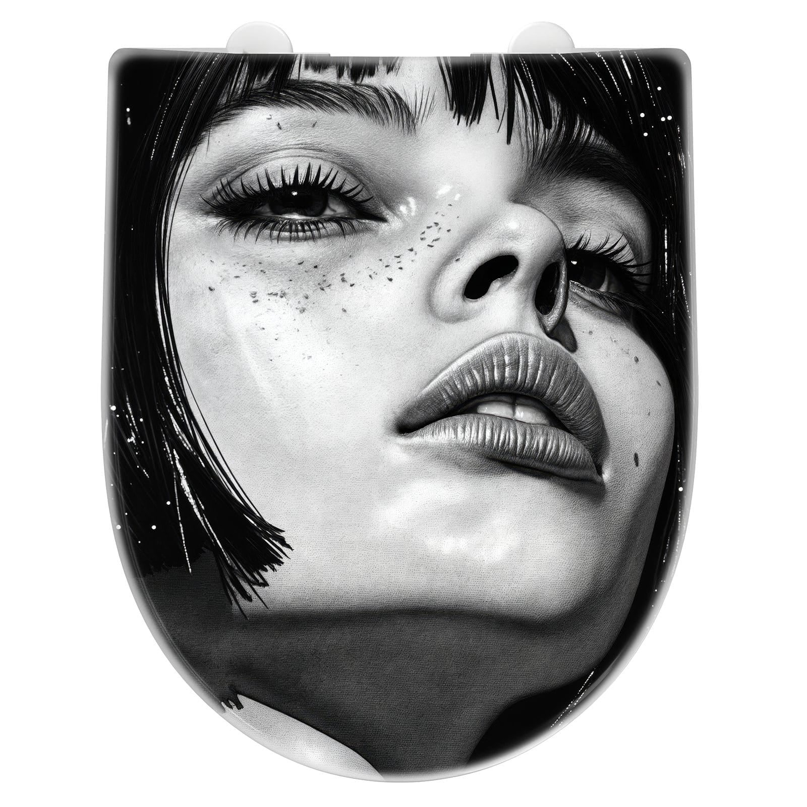 WC-Sitz mit Absenkautomatik Mystischer Blick