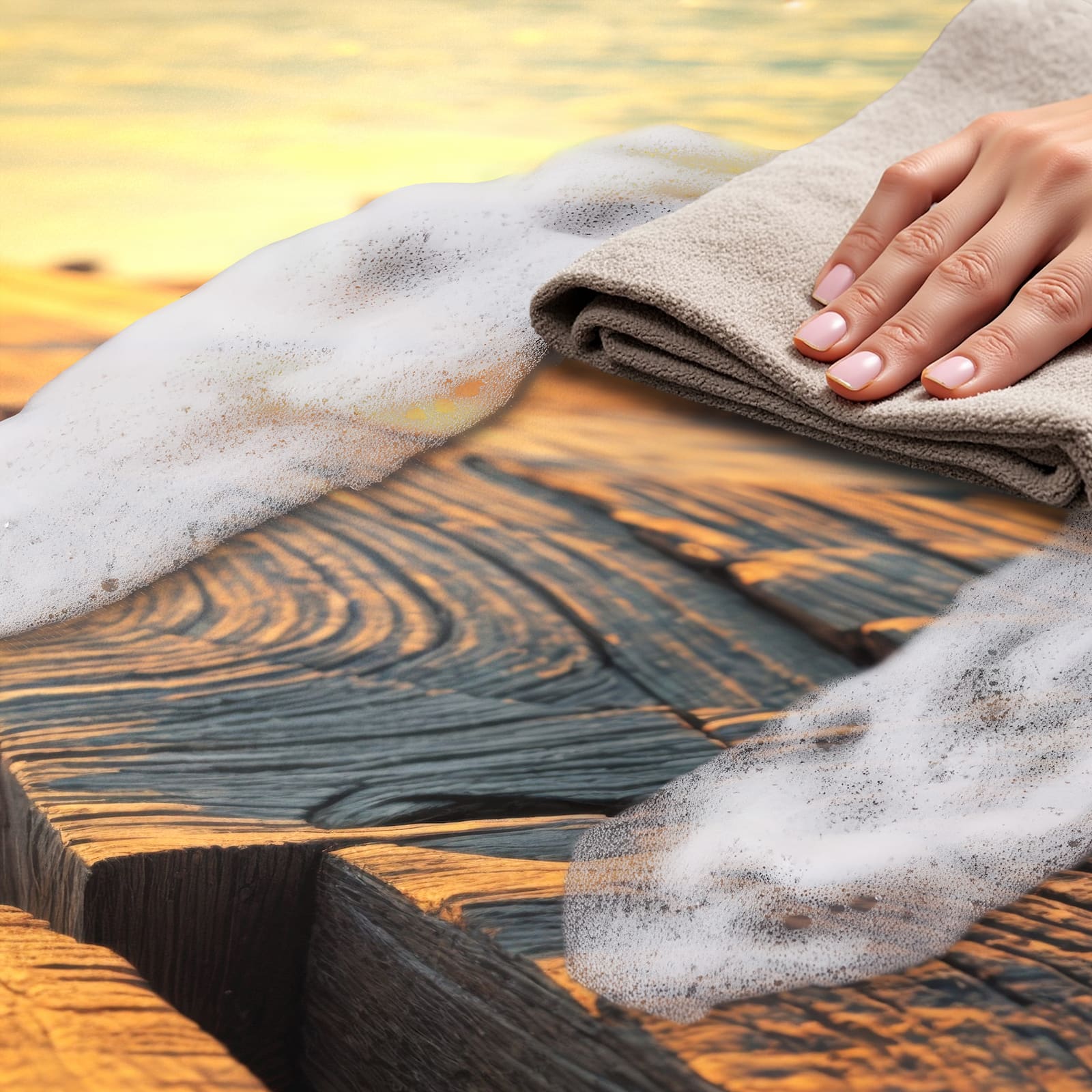 Küchenläufer - Sonnenuntergang & Meer