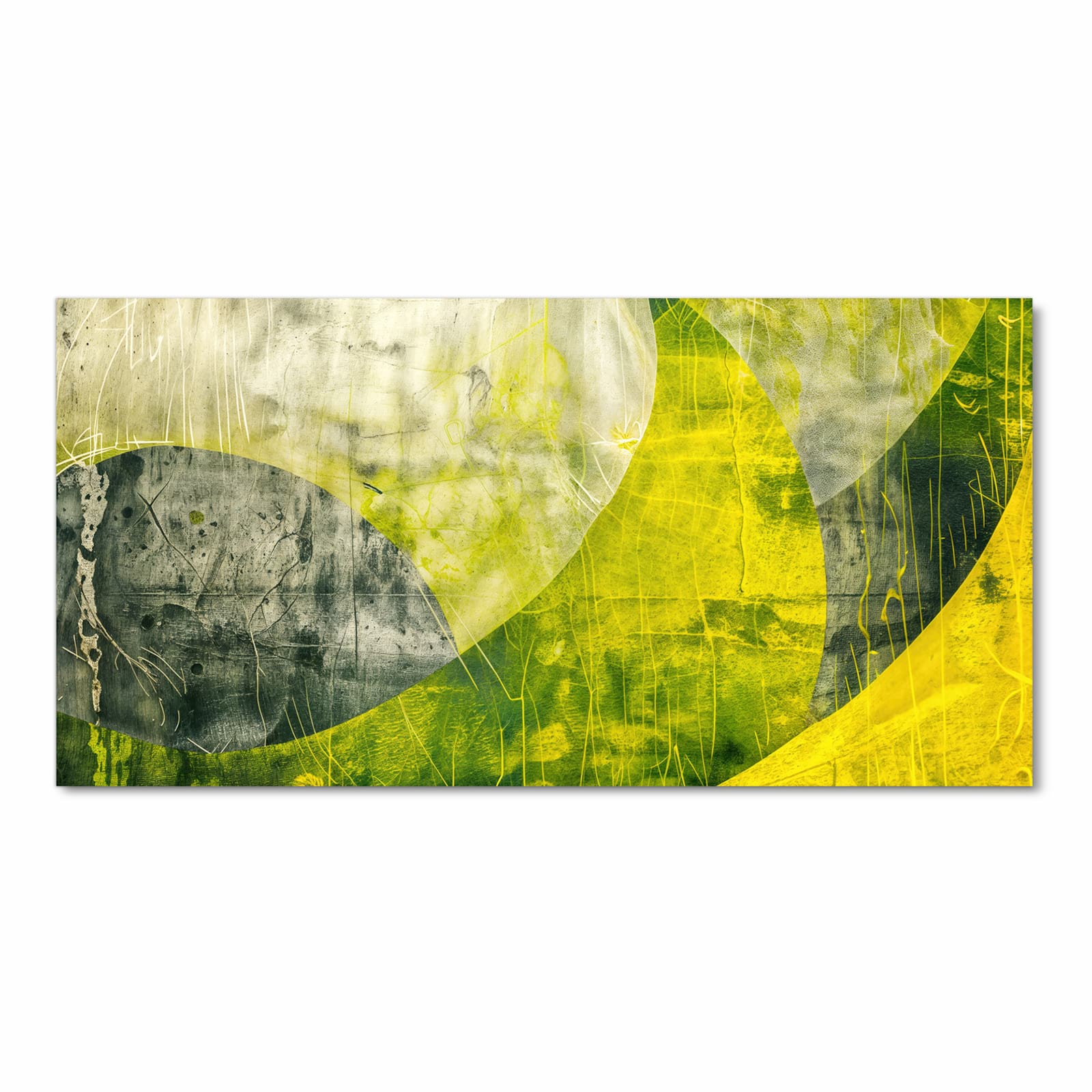 Küchenteppich mit Motiv Abstraktkunst in Frontansicht für sicheres Aufbewahren