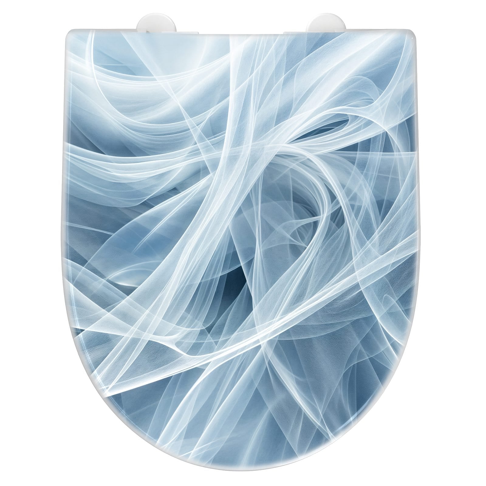 WC-Sitz mit Absenkautomatik Transparente Schleier