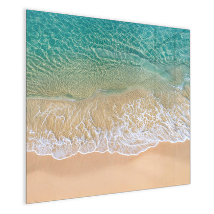 Magnettafel mit dem Motiv Mintgrünes Flachwasser