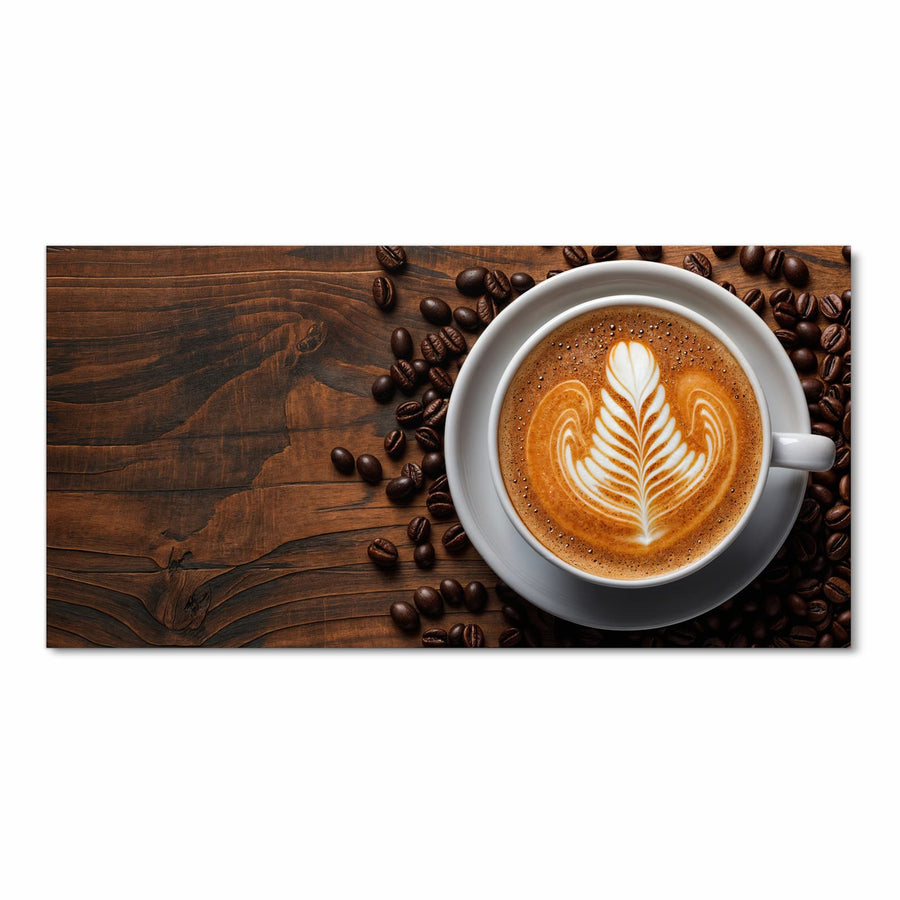 Maße Küchenläufer - Kaffee mit Latte Art