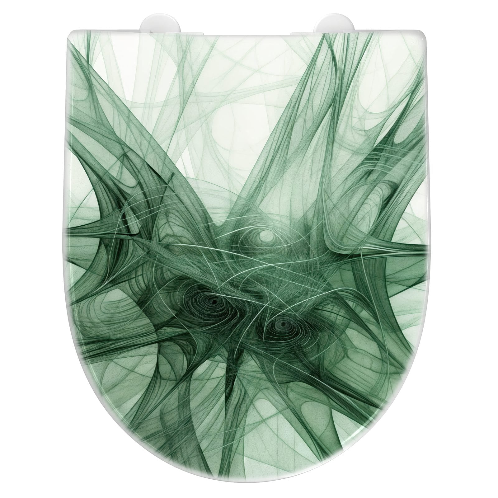 WC-Sitz mit Absenkautomatik Strukturen von Abstrakte