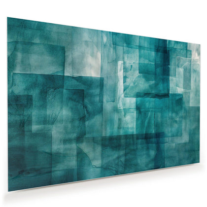Wandbild mit dem Motiv Transparente Rechtecke