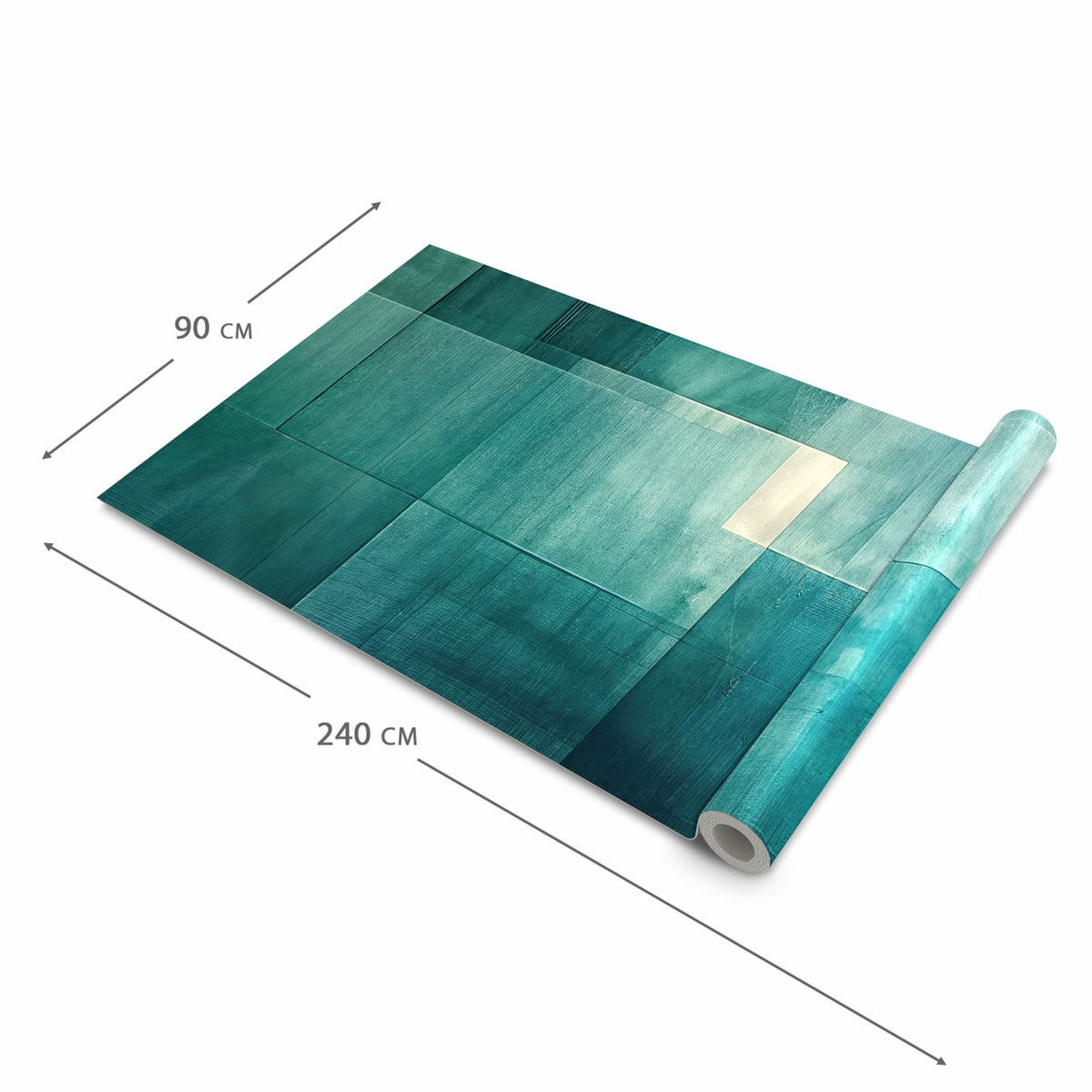 Rutschfester Küchenläufer mit Motiv Abstrakter Hintergrund in der Grösse 60x180 cm für angenehme Haptik