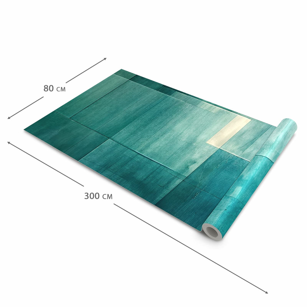 Rutschhemmender waschbarer Küchenläufer mit Motiv Abstrakter Hintergrund in der Größe 60x180 cm