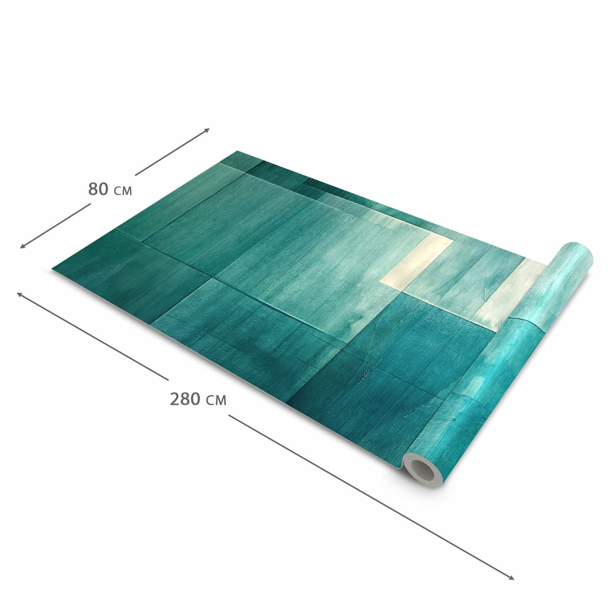 Komfortabler Küchenläufer mit Motiv Abstrakter Hintergrund in der Grösse 60x180 cm