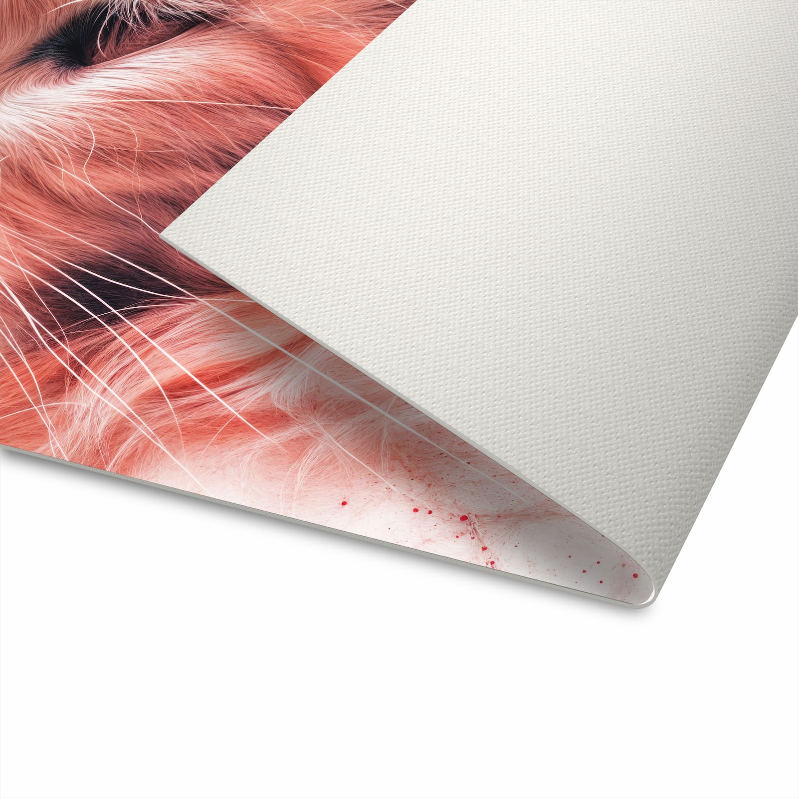 Waschbarer Küchenläufer mit Motiv Katze Profil Rouge in der Unterseite