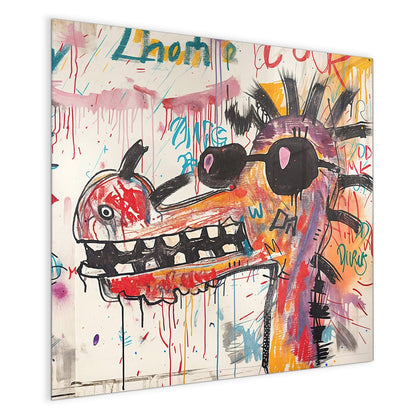 Magnettafel mit dem Motiv Graffiti-Monster