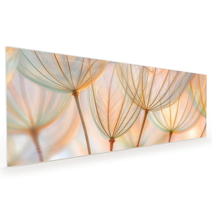 Küchenrückwand mit dem Motiv Pusteblume in Pastell