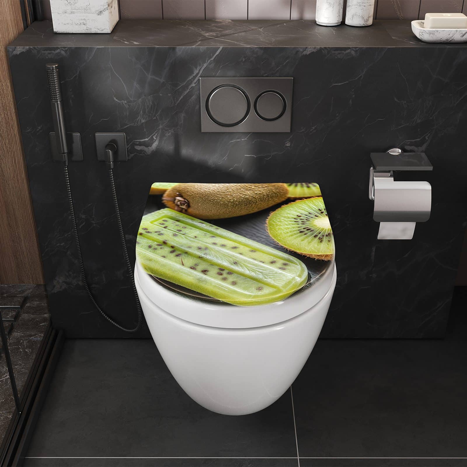 WC-Sitz mit Absenkautomatik Kiwi Eis am Stiel