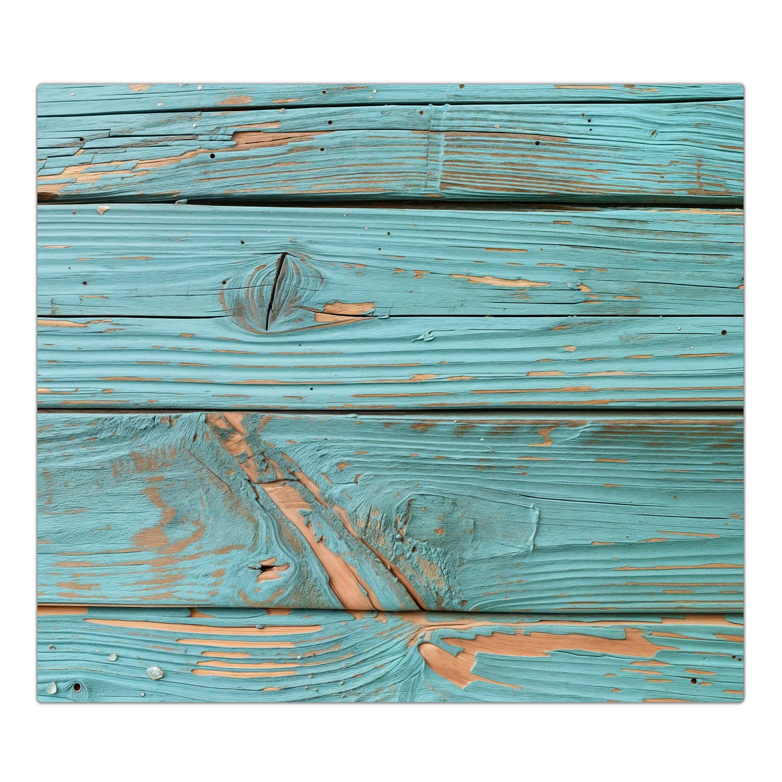 1-teilige Herdabdeckplatte mit Holzbretter Vintage-Motiv in der Frontansicht #grösse_1-Teilig (60x52cm)