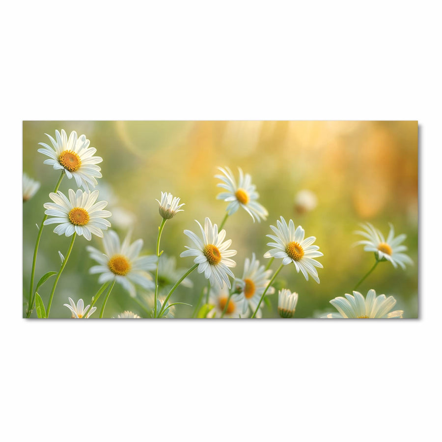 Maße Küchenläufer - Weiße Margeriten