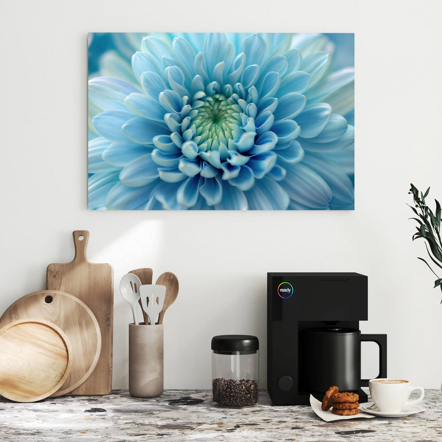 Maße Metall Magnettafel - Helle Chrysantheme