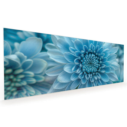 Küchenrückwand mit dem Motiv Blüte mit Türkiskern