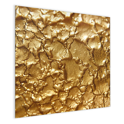 Magnettafel mit dem Motiv Rissiges Gold