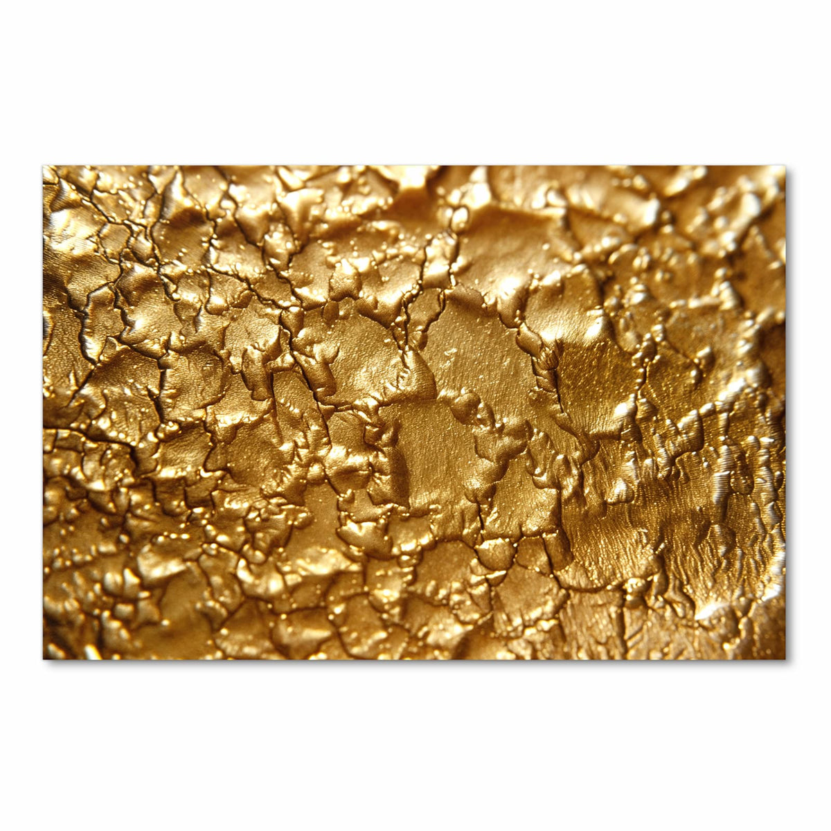 Küchenteppich mit Motiv Goldene Struktur in Frontansicht für sicheres Aufbewahren