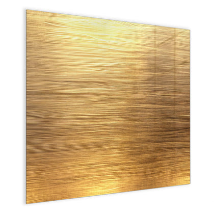 Magnettafel mit dem Motiv Gebürstetes Gold