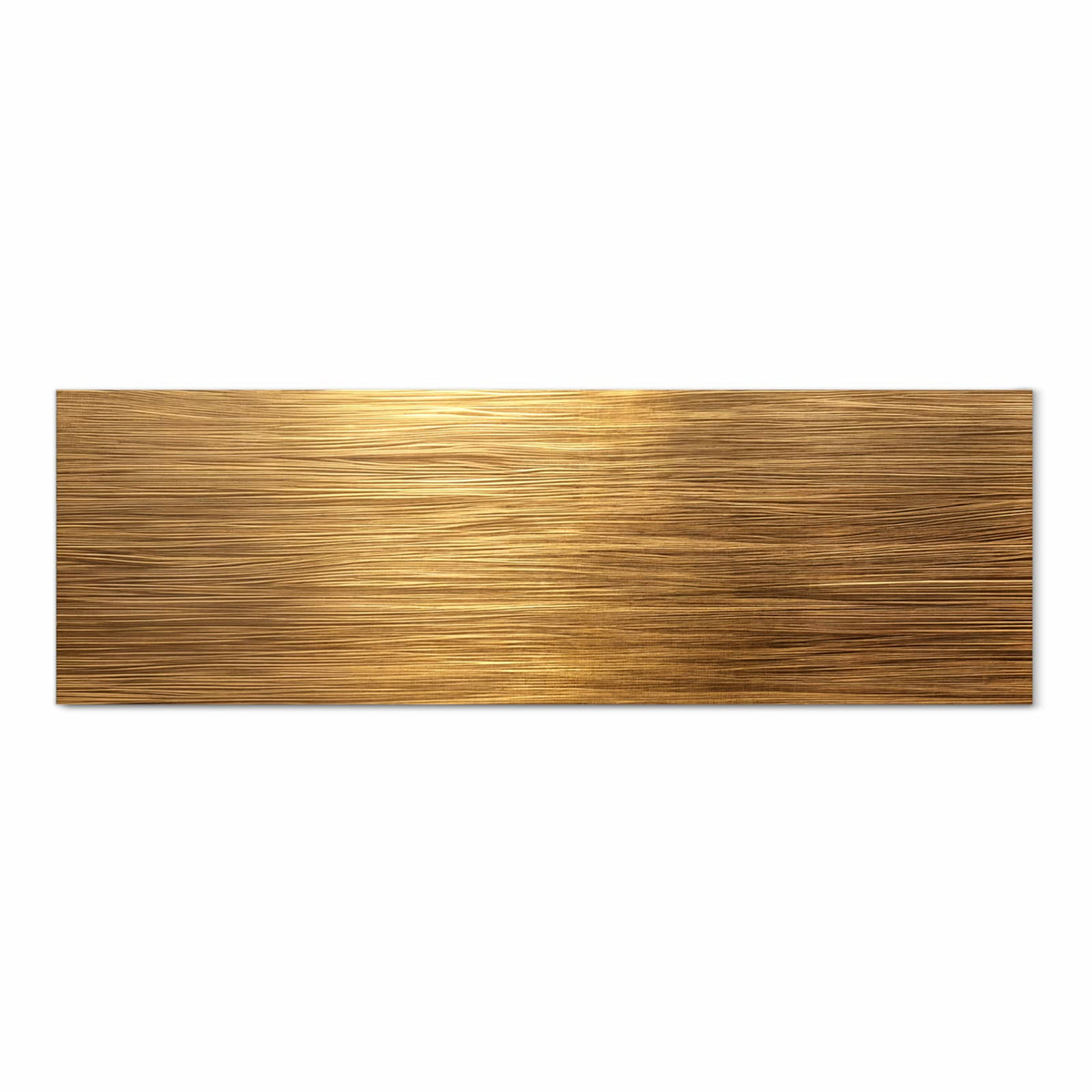 Strapazierfähiger waschbarer Küchenläufer mit Motiv Golden Textured Surface in Frontansicht