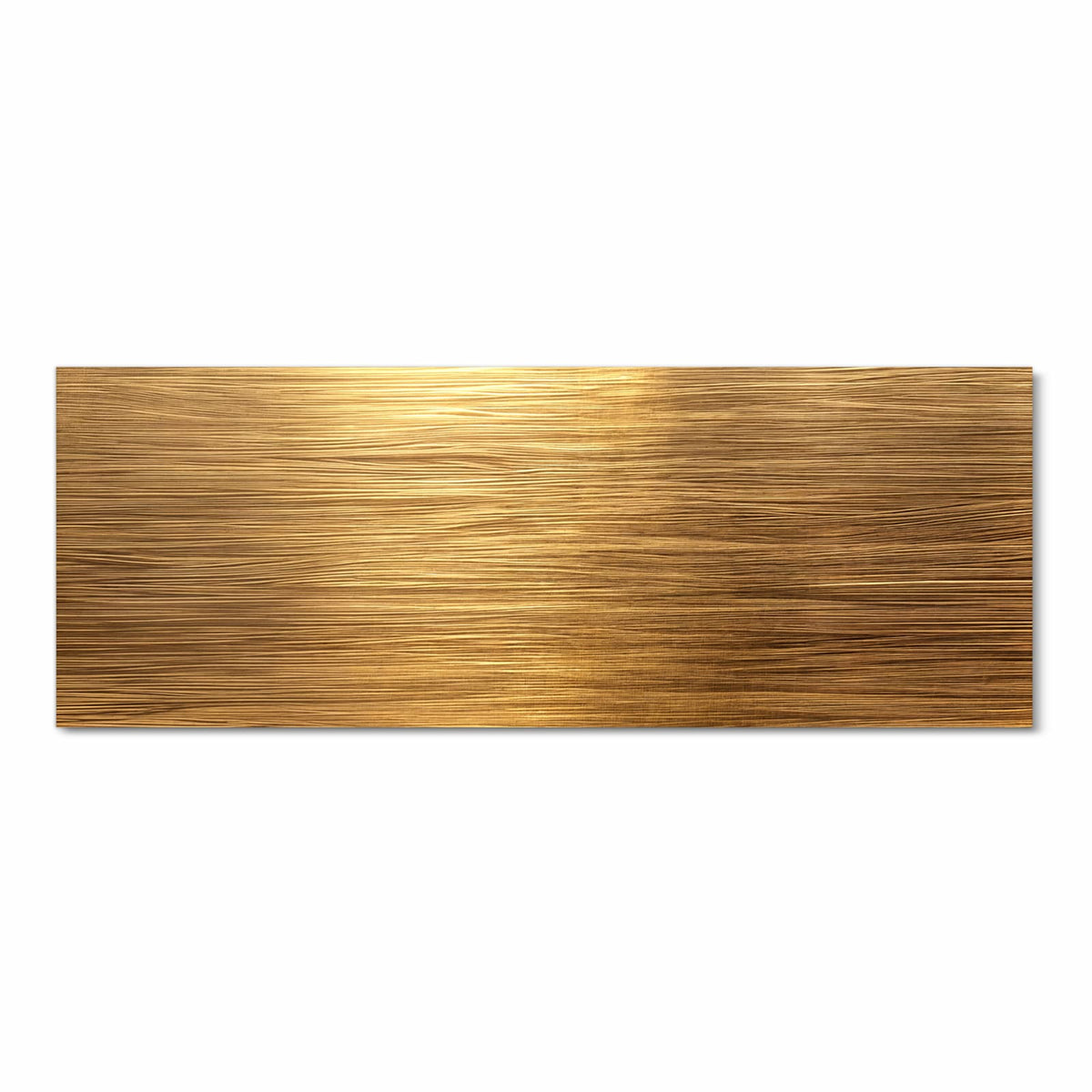 Rutschfester Küchenläufer nach Maß mit Motiv Golden Textured Surface in Frontansicht