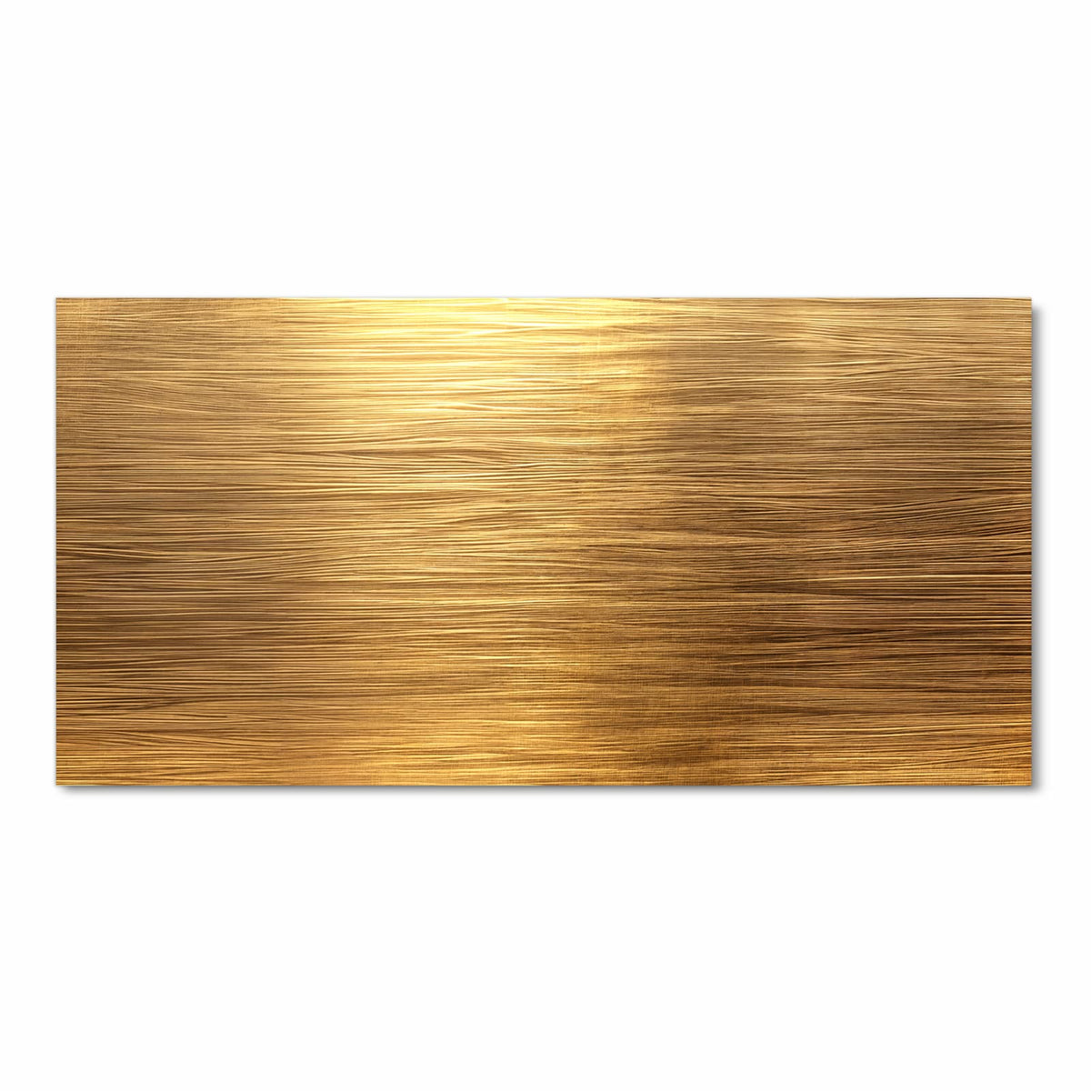 Flacher waschbarer Küchenteppich mit Motiv Golden Textured Surface in Frontansicht