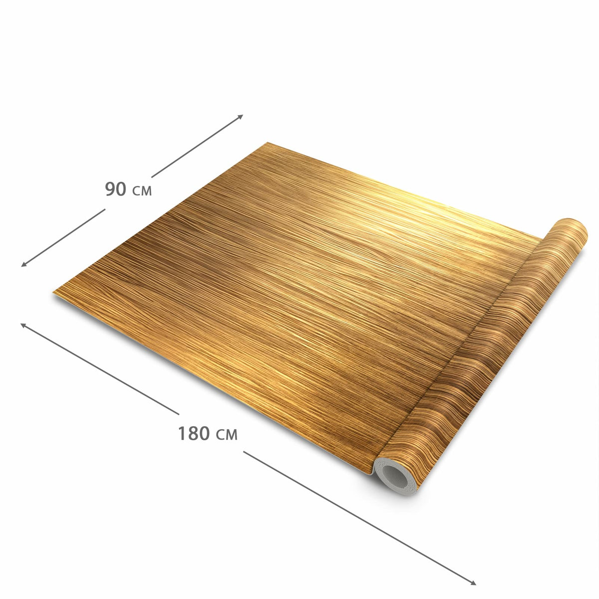 Ordnungsschaffender Küchenteppich mit Motiv Golden Textured Surface in der Grösse 60x270 cm