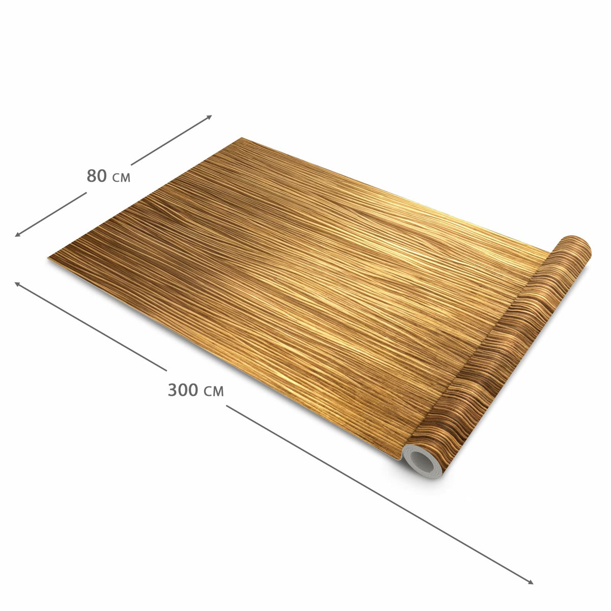 Abwaschbarer Küchenteppich mit Motiv Golden Textured Surface in der Größe 60x270 cm schützt den Boden