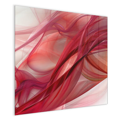 Magnettafel mit dem Motiv Rote Schleier