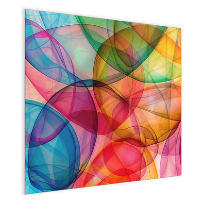 Magnettafel mit dem Motiv Durchscheinende Formen
