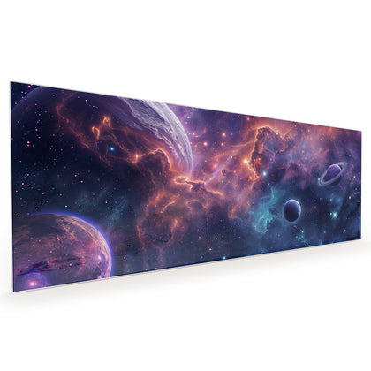 Küchenrückwand mit dem Motiv Planet mit Ring