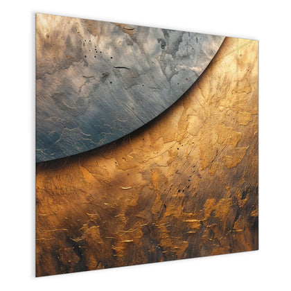 Magnettafel mit dem Motiv Abstraktes Metall