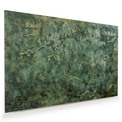 Wandbild mit dem Motiv Moosgrüne Wand
