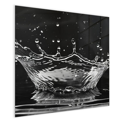 Magnettafel mit dem Motiv Wasserkrone