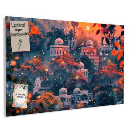 Metall Magnettafel mit dem Motiv Orientalischer Palast