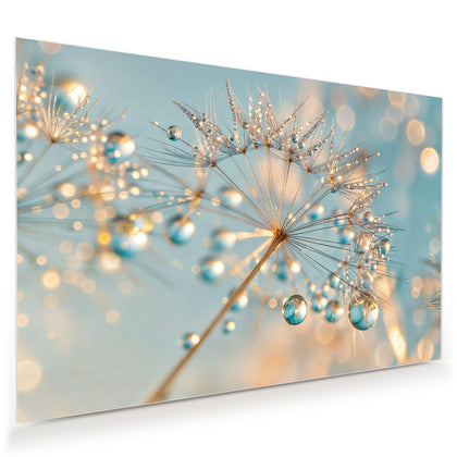 Wandbild mit dem Motiv Pusteblume am Himmel