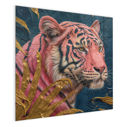 Magnettafel mit dem Motiv Pinker Tiger